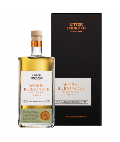 Unterthurner Grappa Weißburgunder Riserva 500 ml