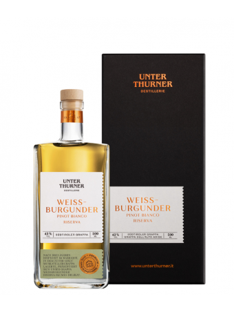 Grappa Pinot Bianco Riserva Unterthurner 500 ml