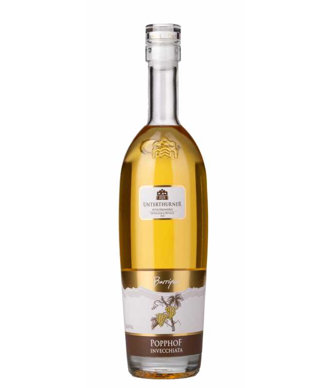 Unterthurner Grappa Popphof Barrique 500 ml