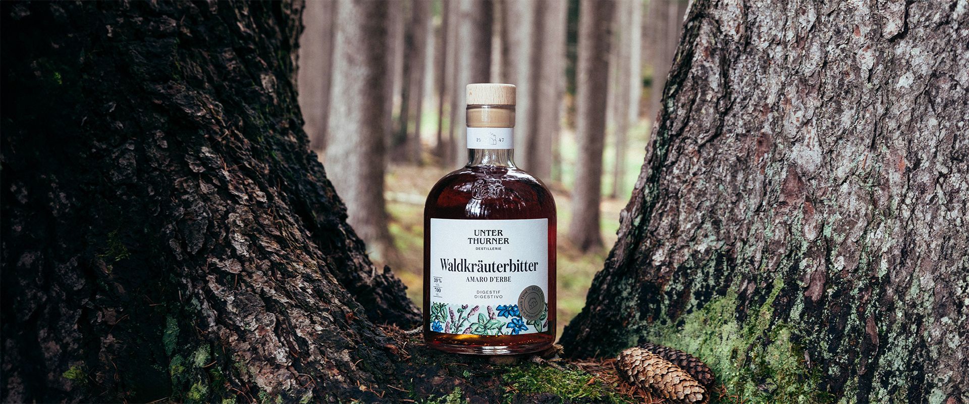 Alle Produkte: Fruchtdestillate, Gin, Digestifs, Grappa und Liköre - Destillerie Unterthurner